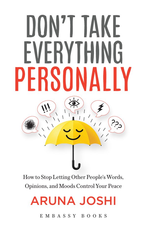 Book cover: Don't Take Everything Personally